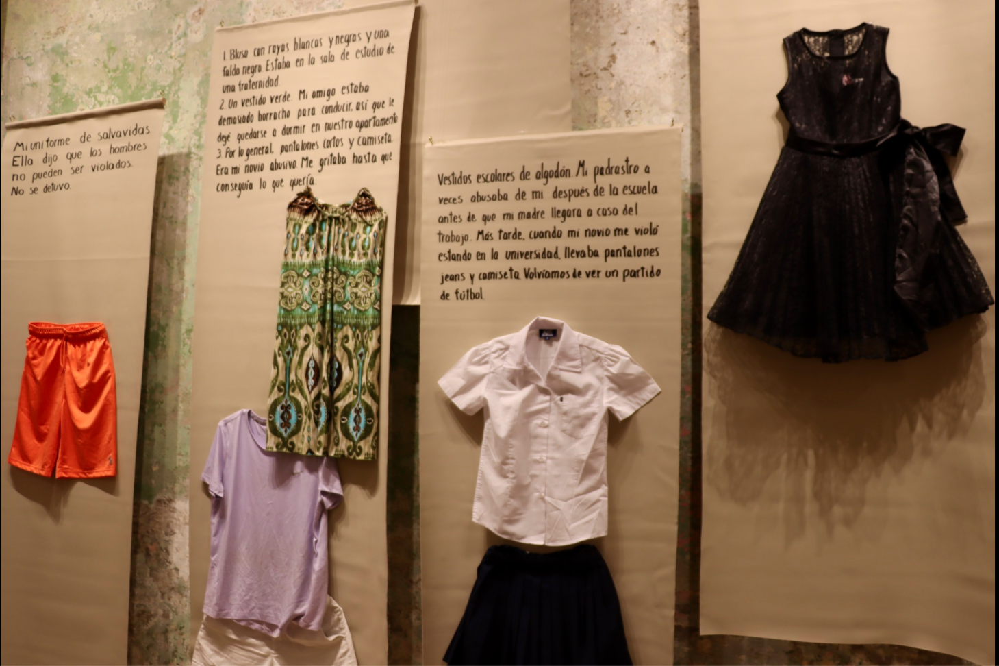 Exposición de arte Qué llevabas puesto